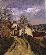 Paul Cezanne Dr Gachet's House at Auvers Germany oil painting artist